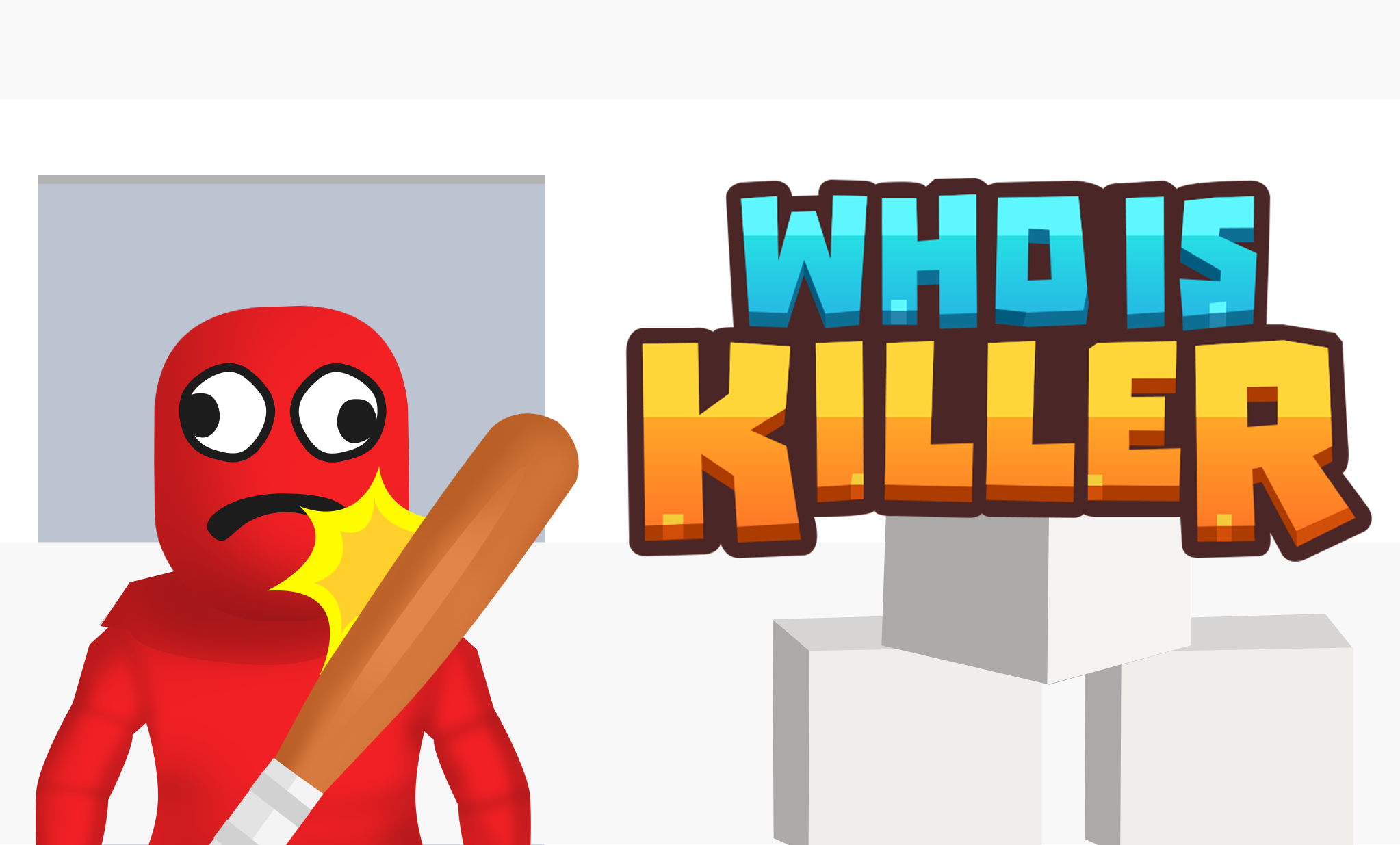 Who is Killer Game Title casual game art casual game title game game art game design game logo game title graphics design illustration ui ux who is killer