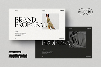 ARJO | Brand Proposal Canva branding graphic design logo motion graphics project proposal trading