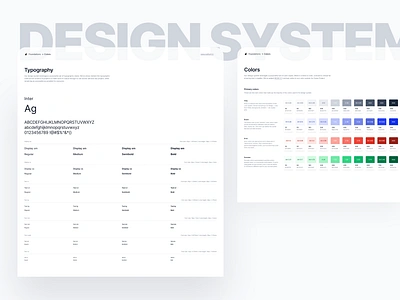 Kreso - Design system branding color colors dashboard design design system fintech system typography uiux