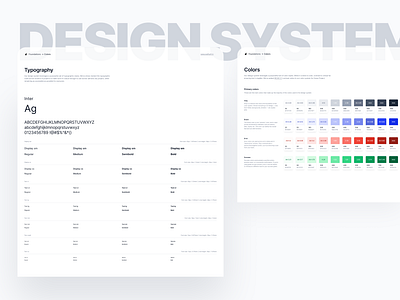 Kreso - Design system branding color colors dashboard design design system fintech system typography uiux