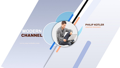 YOUTUBE BANNER DESIGN graphic design motion graphics