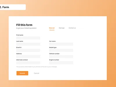 Daily UI Day 82 - Form 100 days ui daily ui day 82 form graphic design ui