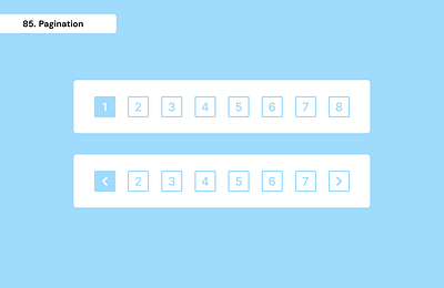 Daily UI Day 85 - Pagination 100 days ui daily ui graphic design pagination ui