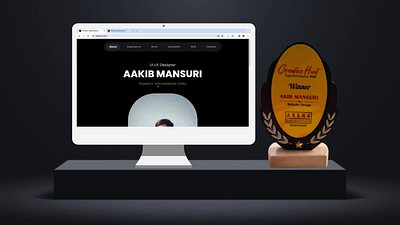 Mansuri Aakib Portfolio Website. foryoupage likes website websitedesign