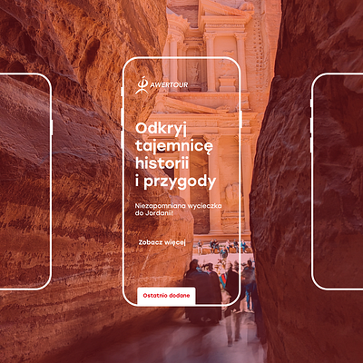 Awertour graphic design ui