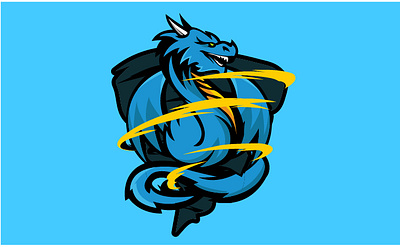Thunder dragon mascot logo character design clipart design dragon dragon clipart dragon illustration dragon logo dragon mascot dragon mascot logo dragon vectors graphic design illustration logo mascot logo vector