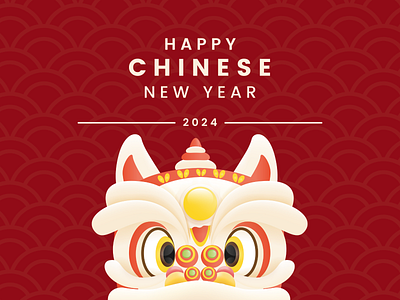 Red and White Illustration Chinese New Year 2024 2024 artisolvo chinese new year
