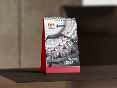 Kalendar 2024 Kementerian Ekonomi Malaysia Proposal (Printed) calendar desk kalendar