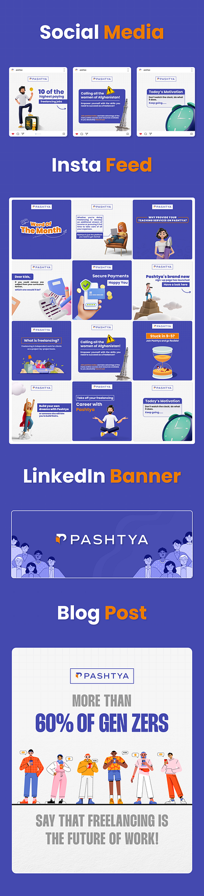 Social Media - Pashtya branding designing graphic graphic design illustration instagram motion graphics social socialmedia socialmediagraphics