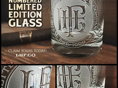 Letterhead Fonts Limited Edition Glass limited edition rocks glasses