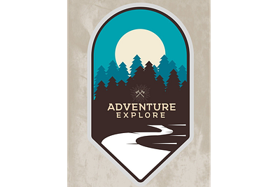 adventure explore branding design graphic design vector