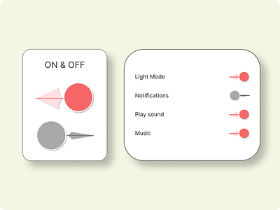 On/Off Switch - #015 daily ui dailyui day15 design interactive design onoff switch toggle on ui ui ux user experience design web and mobile design