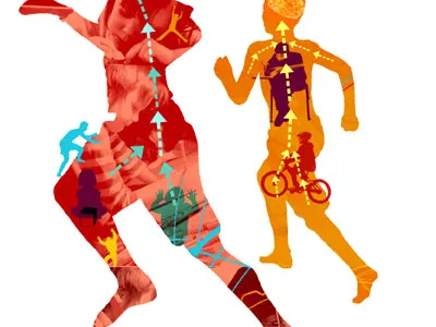 Run and Jump! illustration jump run