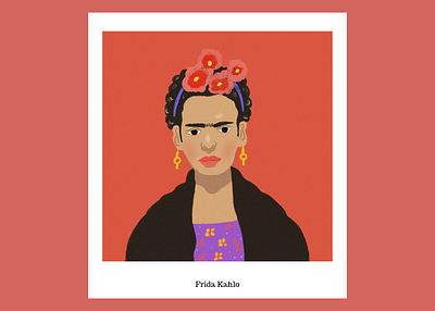 Digital Portraits artist digital portraits freelance freelance illustrator frida kahlo illustration portrait sketch procreate vincent van gogh