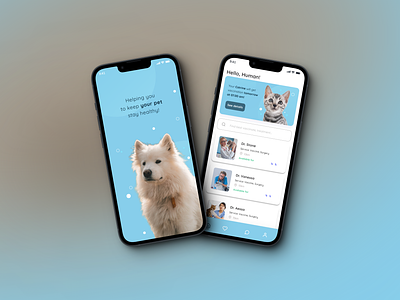 Introducing "PawCare Connect" 🐾 animalcare design drbbbleshot mobileapp pawcareconnec screendesign ui
