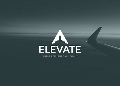 Elevate Logo Design brand identity brandbook branding design figma graphic design green icon illustration logo logodesign vector