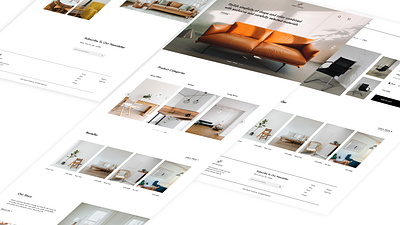 E-Commerce for Furniture store e commerce ui ux web design