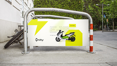 Unity - Electric Scooters - Logo Design Presentation 3d animation automobile brand identity branding eectric electric bike electric logo electric scooter graphic design logo logo design logo designer motion graphics technology tesa tesla logo ui visual identity yellow