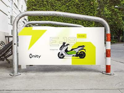 Unity - Electric Scooters - Logo Design Presentation 3d animation automobile brand identity branding eectric electric bike electric logo electric scooter graphic design logo logo design logo designer motion graphics technology tesa tesla logo ui visual identity yellow