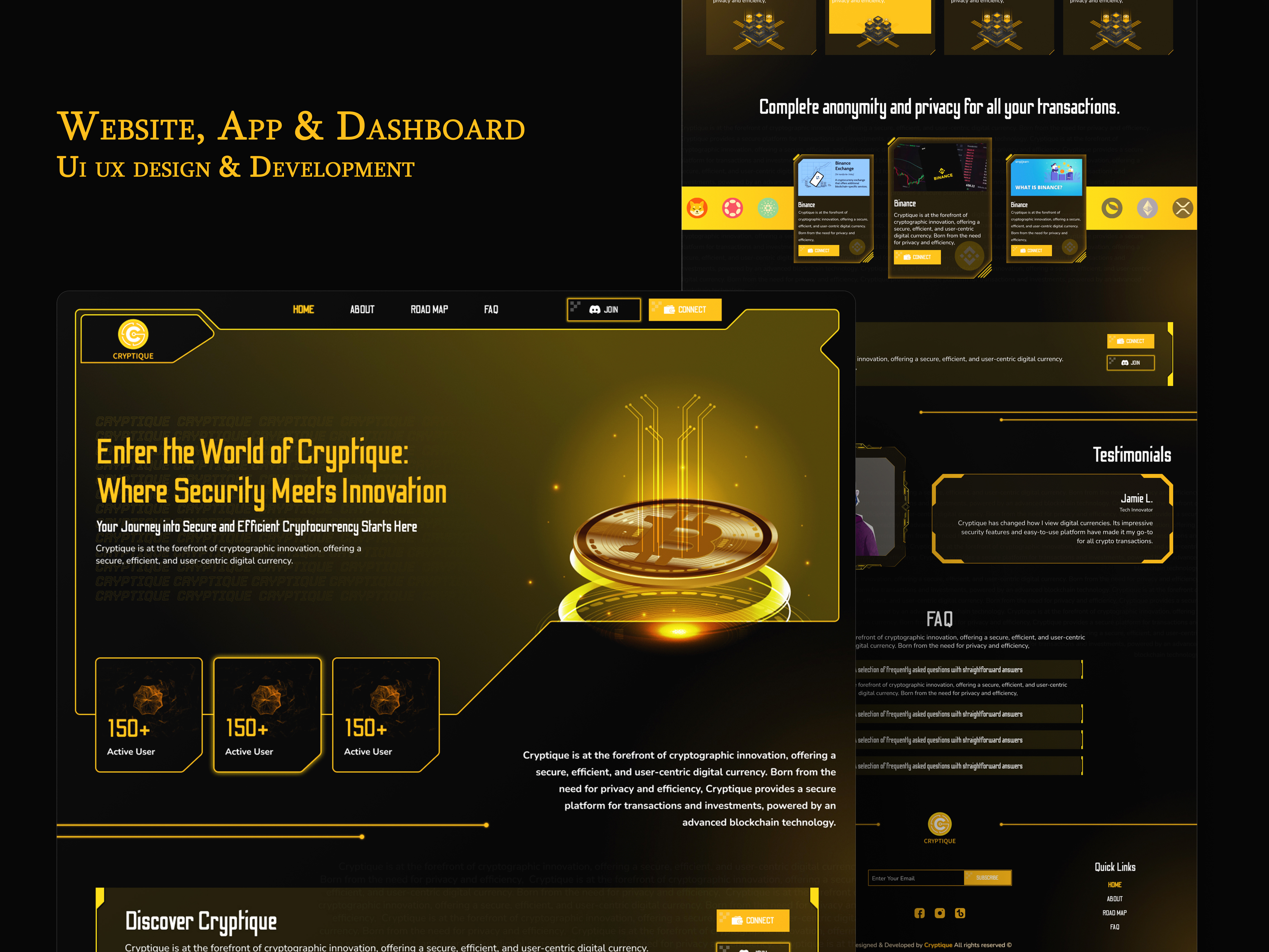 Example of Responsive Modern Landing Page