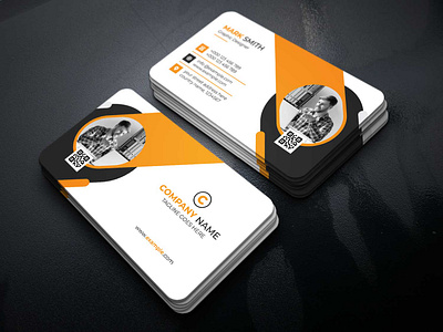 Corporate Business Card business card card design graphic design graphic designer visiting card design