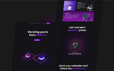 ISE! 2022 3d company profile crypto dark design event graphic design illustration landing page motion graphics nft ui ui design uiux website