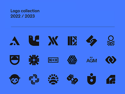 Logo Collection 2022 / 2023 logo logo portfolio logodesign logofolio logos logos marks logos and marks mark marks minimal