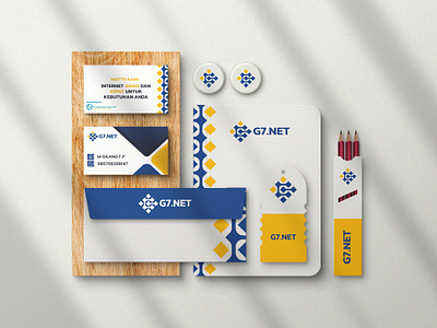 G7.NET Brand Identity badge book branding business card design envelope graphic design hangtag identity illustration logo logodesign logofolio logos moackup modern logo