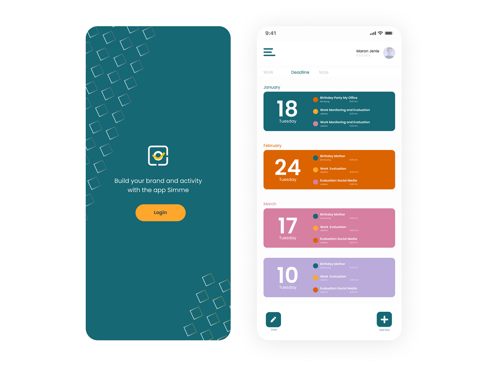 ui-mobile-note-plan-app-by-ai-tiya-suryani-on-dribbble