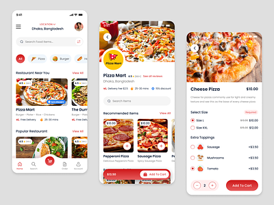 Food Ordering App UI app ui app ux clean ui delivery app delivery app design food food app design food delivery app food ordering app foodpanda grocery store app mobile design online store ordering app design product design restaurant restaurant app design uiux