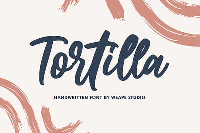 Tortilla - Handwritten Font book cover branding brush font font free font hand lettering lettering logo logotype script signature typography typography font
