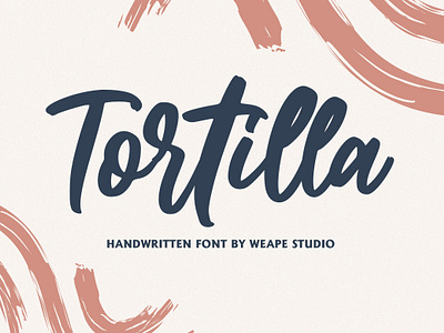 Tortilla - Handwritten Font book cover branding brush font font free font hand lettering lettering logo logotype script signature typography typography font