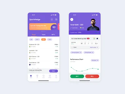 Sports Trading Platform branding dailychallenge design mobile ui uidesign uiux uiux dailyachallenge