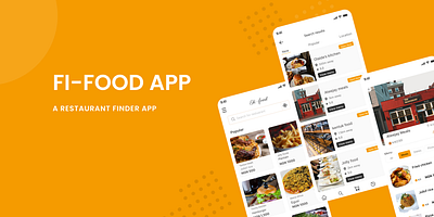 FI-FOOD APP mobile ui