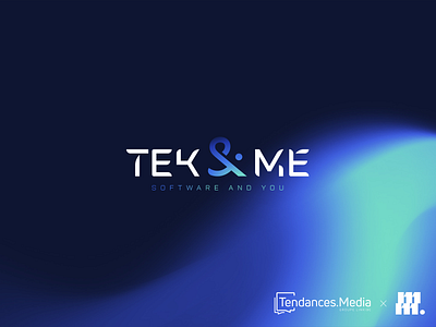 Tek&Me logo agency design graphic design identity illustrator logo photoshop software tech vector