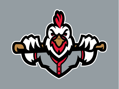 Marv Training - Rooster Mascot baseball branding illustration mascot rooster sports