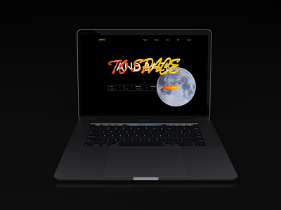 Space Travel Website Concept 3d animation branding design graphic design illustration logo motion graphics ui ux vector
