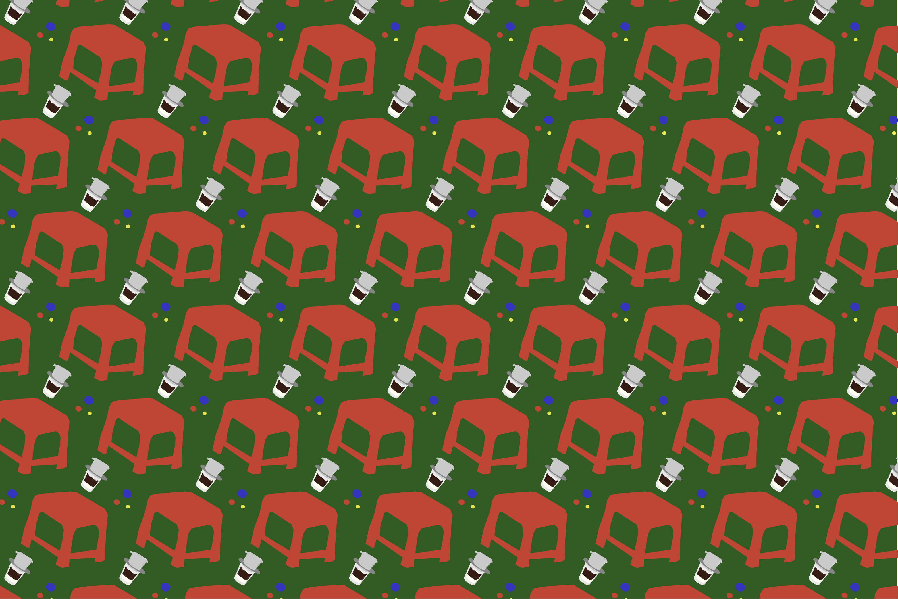 Flat Vietnam coffee trend illustration background branding coffee graphic design hand drawn illustration matisse pattern vector vietnam vietnam illustration wallpaper pattern