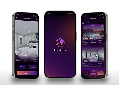 Travel Agency App agency app design flight graphic design hotel mock up travel travel app trip