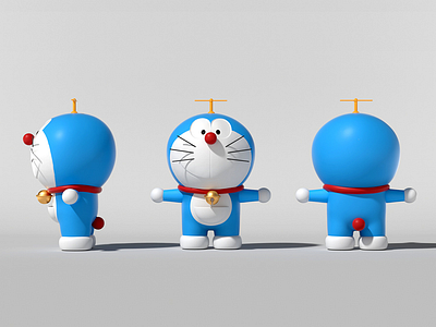Doraemon Ip Design 3d design doraemon ip