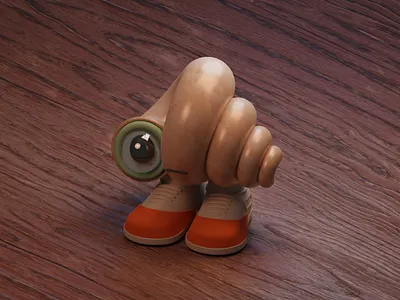 Marcel the Shell 3d blender charactedesign children book illustration illustration marcel the shell shell