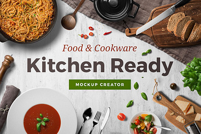 Kitchen Ready Mockup Creator bar brand branding food grocery mock up mockup restaurant stationery