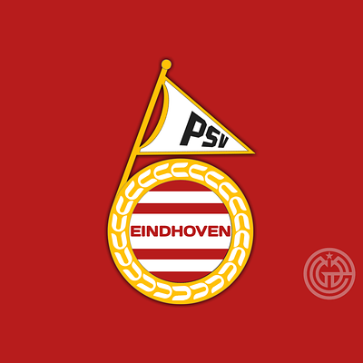 PSV EINDHOVEN branding graphic design logo