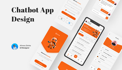 Chatbot ai App Design app appdesign design figma graphic design ui uidesign uiuxdesign webdesign