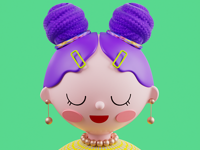 Adorable characters with personalities!💗 3d 3d art 3d modelling animation cartoon characters characterdesign cutecharacters game gameart illustration rigging ui