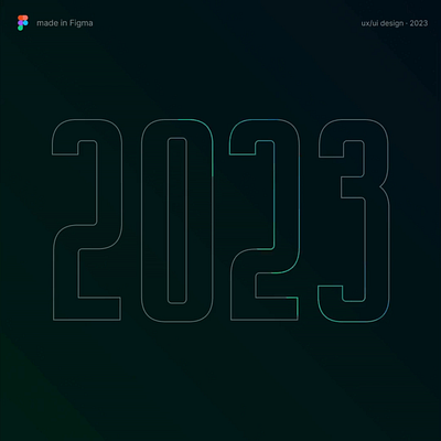 GoodBye 2023, Welcome 2024! 2024 animation branding graphic design motion graphics newyear ui
