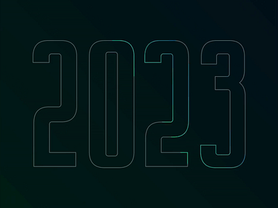 GoodBye 2023, Welcome 2024! 2024 animation branding graphic design motion graphics newyear ui