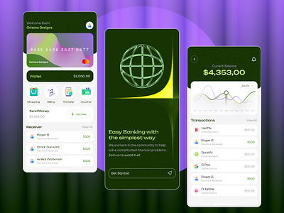 Banking App UI/UX Design app design app designer app ui ux application design bank app bank mobile app banking app banking app uiux banking mobile app online banking ui ui ux design user interface user interface design