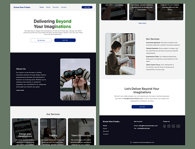 Design Agency Website / Landing Page / WordPress commerce design agency developer figma health landing page website wordpress