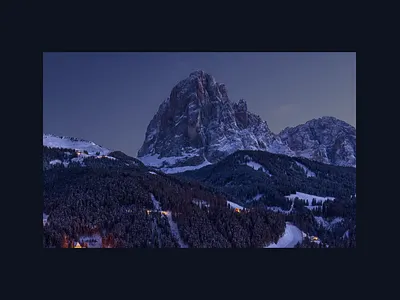 Dolce Villa animation chalet mountains site ui ux villa web webdesign